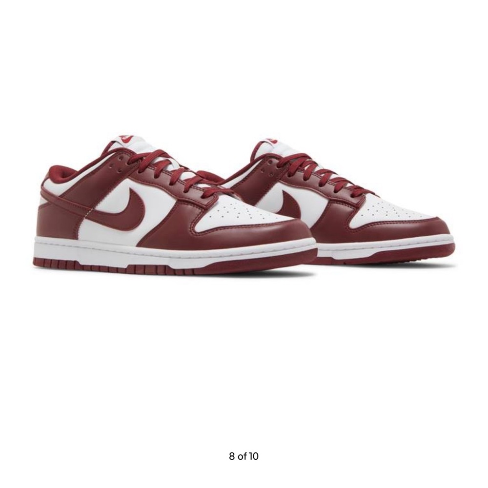 Nike dunk team red